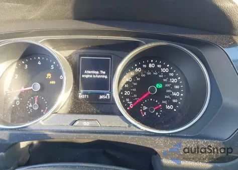 2018 Volkswagen Tiguan 2.0T S z USA, uszkodzony, nr VIN 3VV0B7AX5JM114705